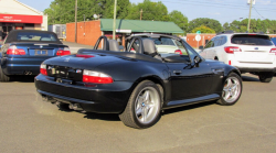 2001 BMW M Roadster in Black Sapphire Metallic over Dark Gray & Black Nappa