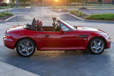 2001 BMW M Roadster in Imola Red 2 over Imola Red & Black Nappa