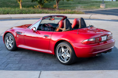 2001 BMW M Roadster in Imola Red 2 over Imola Red & Black Nappa