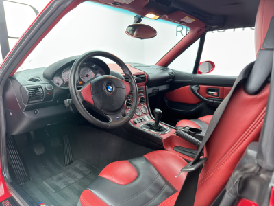 2001 BMW M Roadster in Imola Red 2 over Imola Red & Black Nappa