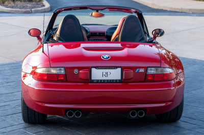 2001 BMW M Roadster in Imola Red 2 over Imola Red & Black Nappa