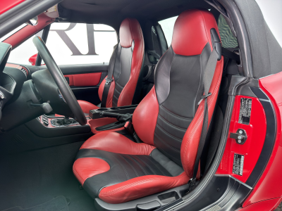 2001 BMW M Roadster in Imola Red 2 over Imola Red & Black Nappa