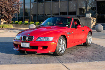 2001 BMW M Roadster in Imola Red 2 over Imola Red & Black Nappa