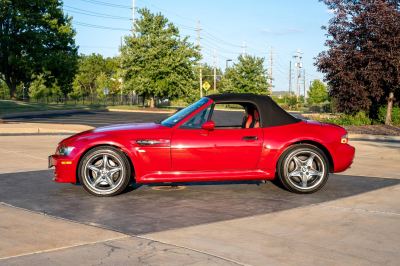 2001 BMW M Roadster in Imola Red 2 over Imola Red & Black Nappa