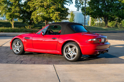 2001 BMW M Roadster in Imola Red 2 over Imola Red & Black Nappa