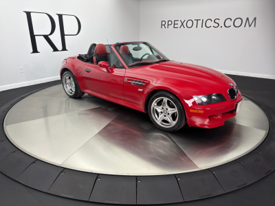 2001 BMW M Roadster in Imola Red 2 over Imola Red & Black Nappa