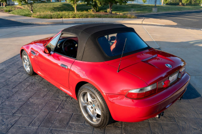 2001 BMW M Roadster in Imola Red 2 over Imola Red & Black Nappa