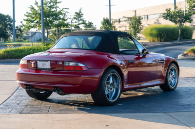2001 BMW M Roadster in Imola Red 2 over Imola Red & Black Nappa