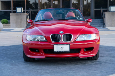 2001 BMW M Roadster in Imola Red 2 over Imola Red & Black Nappa