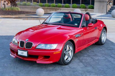 2001 BMW M Roadster in Imola Red 2 over Imola Red & Black Nappa