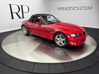 2001 BMW M Roadster in Imola Red 2 over Imola Red & Black Nappa