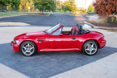 2001 BMW M Roadster in Imola Red 2 over Imola Red & Black Nappa