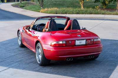2001 BMW M Roadster in Imola Red 2 over Imola Red & Black Nappa