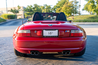 2001 BMW M Roadster in Imola Red 2 over Imola Red & Black Nappa