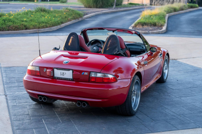 2001 BMW M Roadster in Imola Red 2 over Imola Red & Black Nappa