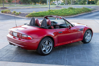 2001 BMW M Roadster in Imola Red 2 over Imola Red & Black Nappa