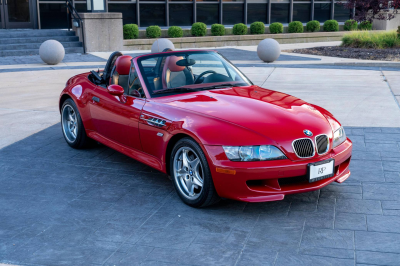 2001 BMW M Roadster in Imola Red 2 over Imola Red & Black Nappa