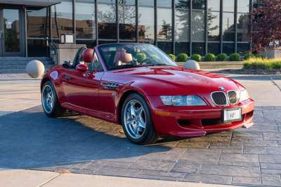 2001 BMW M Roadster in Imola Red 2 over Imola Red & Black Nappa