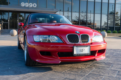 2001 BMW M Roadster in Imola Red 2 over Imola Red & Black Nappa