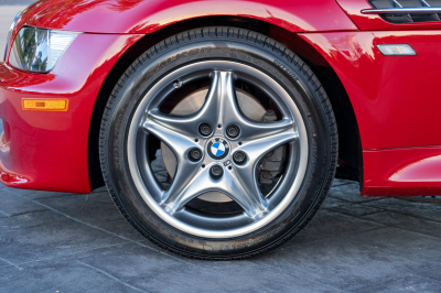 2001 BMW M Roadster in Imola Red 2 over Imola Red & Black Nappa