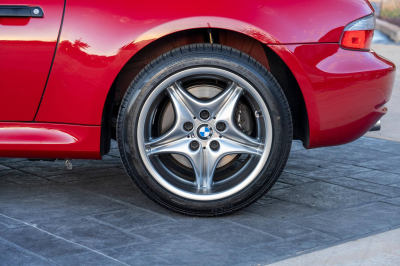 2001 BMW M Roadster in Imola Red 2 over Imola Red & Black Nappa