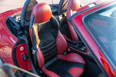 2001 BMW M Roadster in Imola Red 2 over Imola Red & Black Nappa