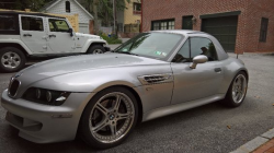 2001 BMW M Roadster in Titanium Silver Metallic over Black Nappa