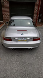 2001 BMW M Roadster in Titanium Silver Metallic over Black Nappa