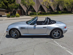 2001 BMW M Roadster in Titanium Silver Metallic over Dark Gray & Black Nappa