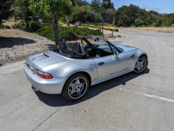 2001 BMW M Roadster in Titanium Silver Metallic over Dark Gray & Black Nappa