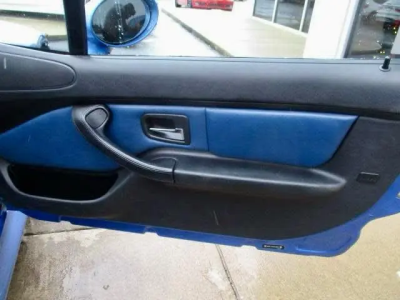 2001 BMW M Roadster in Estoril Blue Metallic over Estoril Blue & Black Nappa