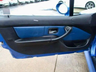 2001 BMW M Roadster in Estoril Blue Metallic over Estoril Blue & Black Nappa