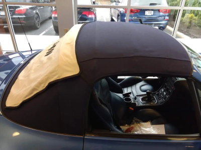 2001 BMW M Roadster in Estoril Blue Metallic over Estoril Blue & Black Nappa