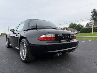 2001 BMW M Roadster in Black Sapphire Metallic over Black Nappa