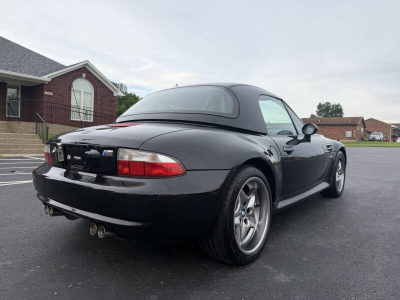 2001 BMW M Roadster in Black Sapphire Metallic over Black Nappa