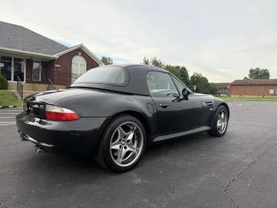2001 BMW M Roadster in Black Sapphire Metallic over Black Nappa