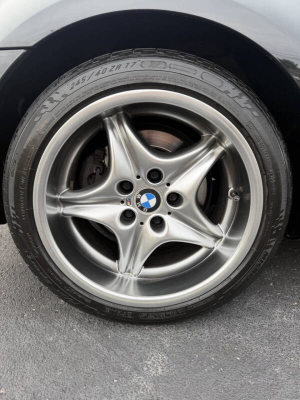 2001 BMW M Roadster in Black Sapphire Metallic over Black Nappa