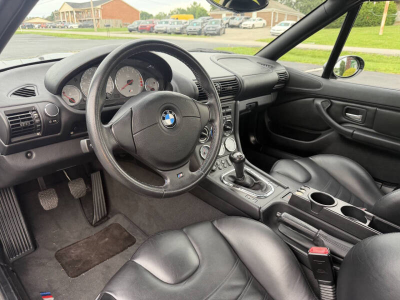 2001 BMW M Roadster in Black Sapphire Metallic over Black Nappa