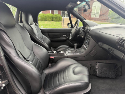 2001 BMW M Roadster in Black Sapphire Metallic over Black Nappa