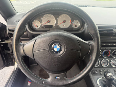 2001 BMW M Roadster in Black Sapphire Metallic over Black Nappa