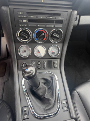 2001 BMW M Roadster in Black Sapphire Metallic over Black Nappa