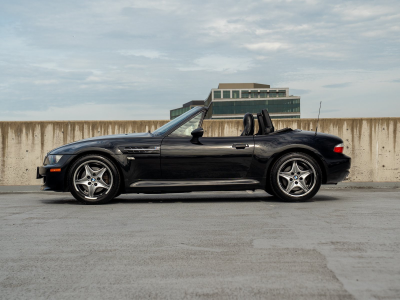 2001 BMW M Roadster in Black Sapphire Metallic over Black Nappa