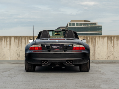 2001 BMW M Roadster in Black Sapphire Metallic over Black Nappa
