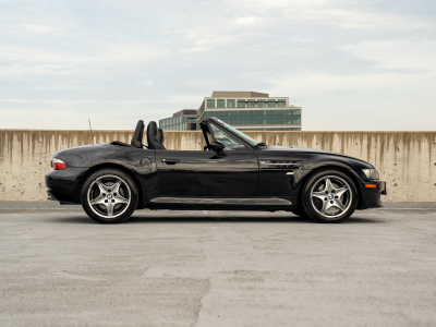 2001 BMW M Roadster in Black Sapphire Metallic over Black Nappa