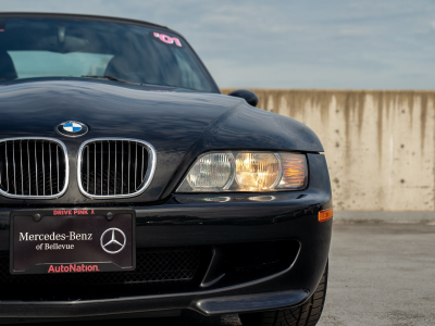 2001 BMW M Roadster in Black Sapphire Metallic over Black Nappa