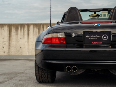 2001 BMW M Roadster in Black Sapphire Metallic over Black Nappa