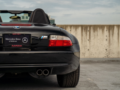 2001 BMW M Roadster in Black Sapphire Metallic over Black Nappa