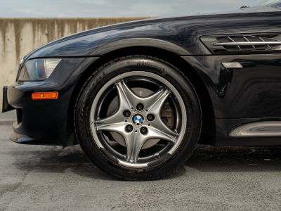 2001 BMW M Roadster in Black Sapphire Metallic over Black Nappa