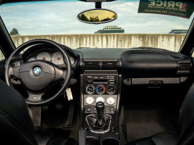 2001 BMW M Roadster in Black Sapphire Metallic over Black Nappa