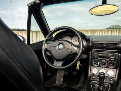 2001 BMW M Roadster in Black Sapphire Metallic over Black Nappa